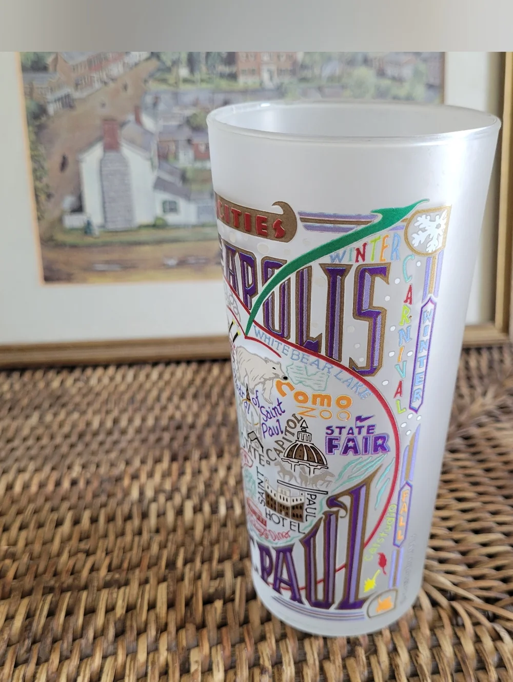 Cat Studio‎ Minneapolis-St. Paul Drinking Glass